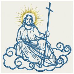 Jesus Outlines 05(Md) machine embroidery designs