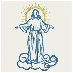 Jesus Outlines 06(Md) machine embroidery designs