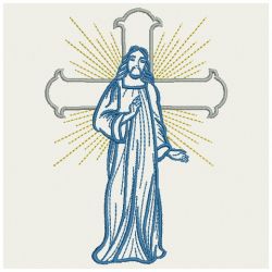 Jesus Outlines 07(Sm) machine embroidery designs