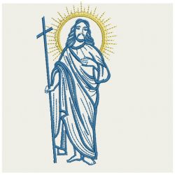 Jesus Outlines 08(Sm) machine embroidery designs