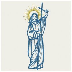 Jesus Outlines 10(Md) machine embroidery designs
