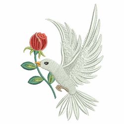 Love Doves 2(Lg) machine embroidery designs