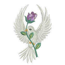 Love Doves 2 04(Sm) machine embroidery designs