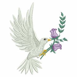 Love Doves 2 06(Lg) machine embroidery designs