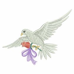 Love Doves 2 08(Sm) machine embroidery designs