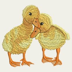Cuddly Ducks 03 machine embroidery designs