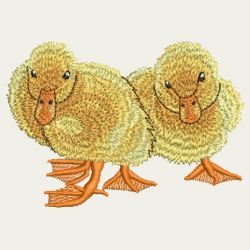 Cuddly Ducks 07 machine embroidery designs