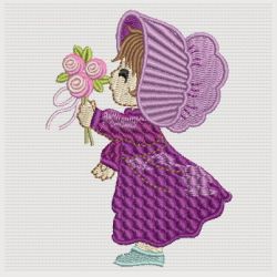 Garden Sunbonnets 2 02(Lg) machine embroidery designs