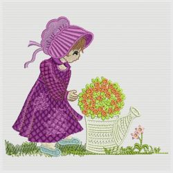Garden Sunbonnets 2 03(Md) machine embroidery designs