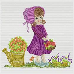 Garden Sunbonnets 2 06(Md) machine embroidery designs