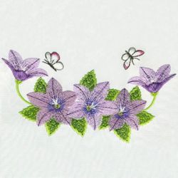 Balloon Flower 03(Md) machine embroidery designs