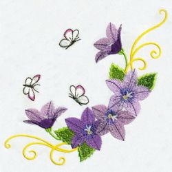 Balloon Flower 04(Sm) machine embroidery designs