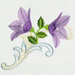 Balloon Flower 09(Sm) machine embroidery designs