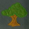 Raw Edge Applique Trees 10(Sm)