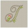 Crystal Floral Monograms 10