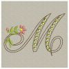 Crystal Floral Monograms 13