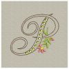 Crystal Floral Monograms 16