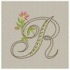 Crystal Floral Monograms 18