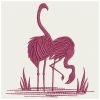 Flamingo Silhouettes 10(Sm)