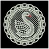 FSL Swan Doily 08