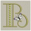 Crystal Butterfly Monograms 02(Lg)