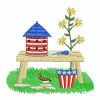 Patriotic Birdhouse 04