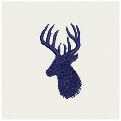 Deer Silhouettes 06(Md) machine embroidery designs