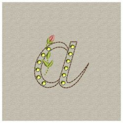 Crystal Floral Monograms 2 machine embroidery designs