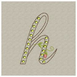 Crystal Floral Monograms 2 08 machine embroidery designs