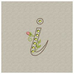 Crystal Floral Monograms 2 09