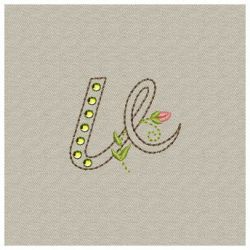 Crystal Floral Monograms 2 22 machine embroidery designs