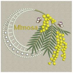 Mimosa 03(Sm) machine embroidery designs