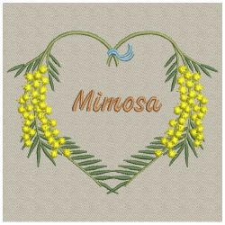 Mimosa 09(Md) machine embroidery designs
