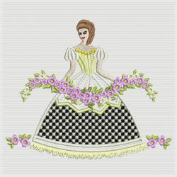Cutwork Victorian Belles 06(Md) machine embroidery designs