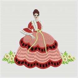 Cutwork Victorian Belles 09(Lg) machine embroidery designs