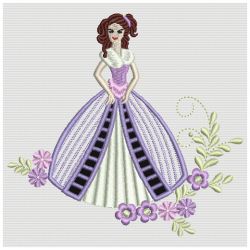 Cutwork Victorian Belles 10(Sm) machine embroidery designs