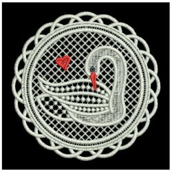 FSL Swan Doily 02 machine embroidery designs