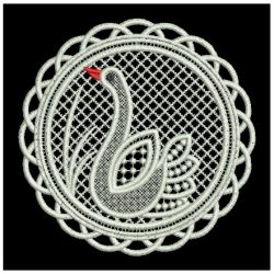 FSL Swan Doily 04 machine embroidery designs