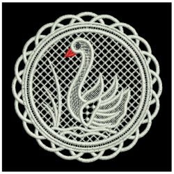 FSL Swan Doily 06 machine embroidery designs