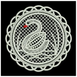 FSL Swan Doily 07 machine embroidery designs