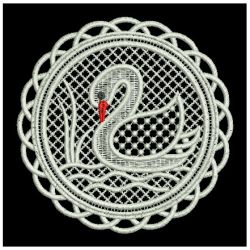 FSL Swan Doily 09