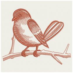 Birds Silhouettes 08(Md) machine embroidery designs