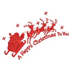 Merry Christmas 04(Md) machine embroidery designs