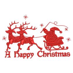 Merry Christmas 08(Md) machine embroidery designs