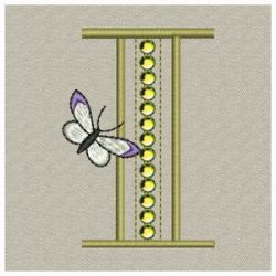 Crystal Butterfly Monograms 09(Sm) machine embroidery designs