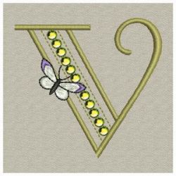 Crystal Butterfly Monograms 22(Lg) machine embroidery designs