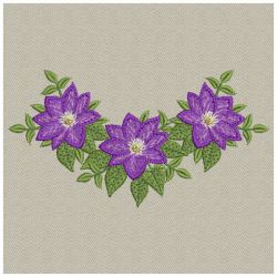 Clematis 02(Sm) machine embroidery designs