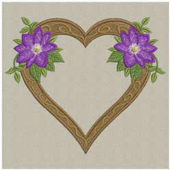 Clematis 04(Lg) machine embroidery designs