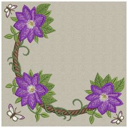 Clematis 08(Md) machine embroidery designs
