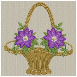 Clematis 09(Sm) machine embroidery designs
